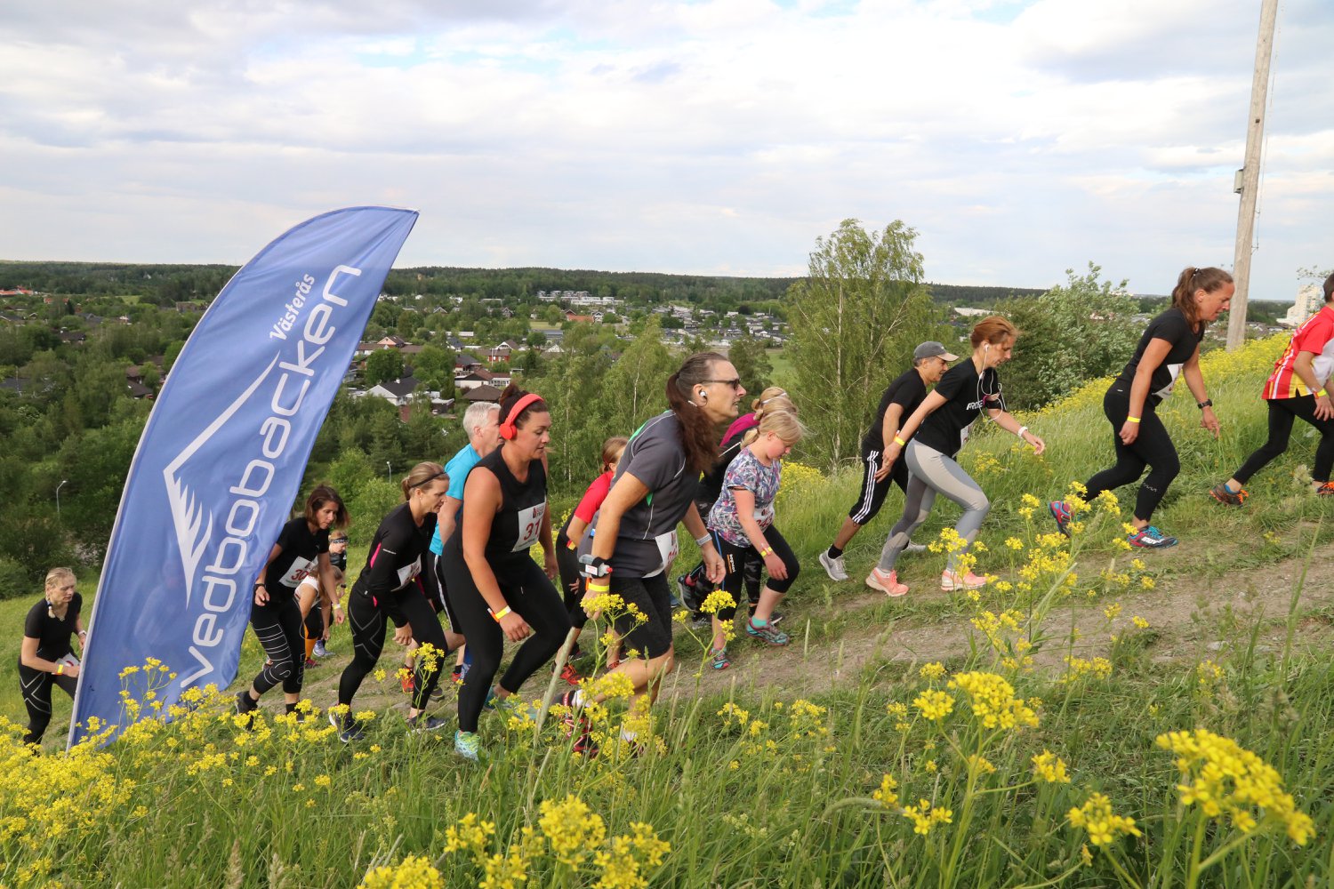 Westeras trail run vid Vedbobacken i Västerås. Foto: Pressbild Westeras trail run vid Vedbobacken i Västerås. Foto: Pressbild