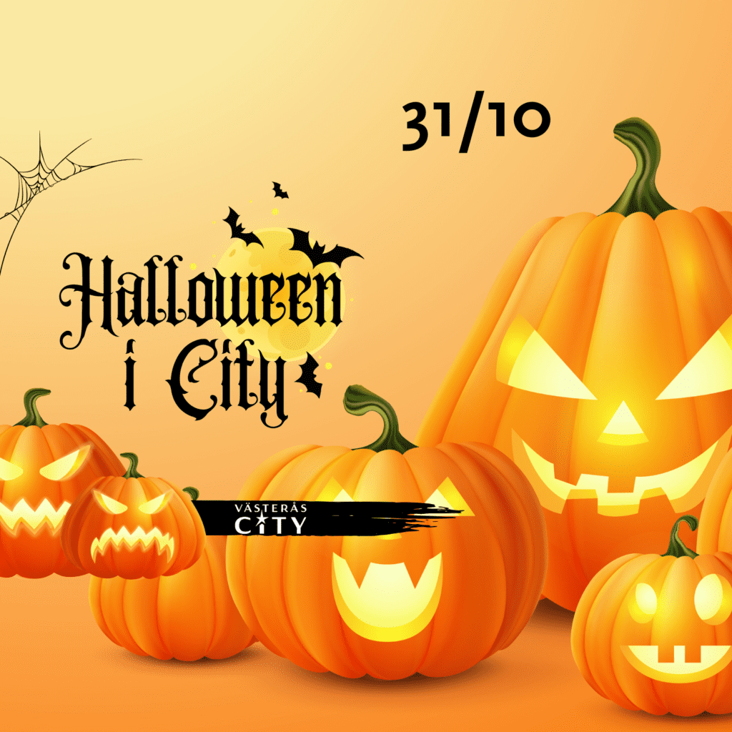 Reklambild för Västerås Citys halloweenparad