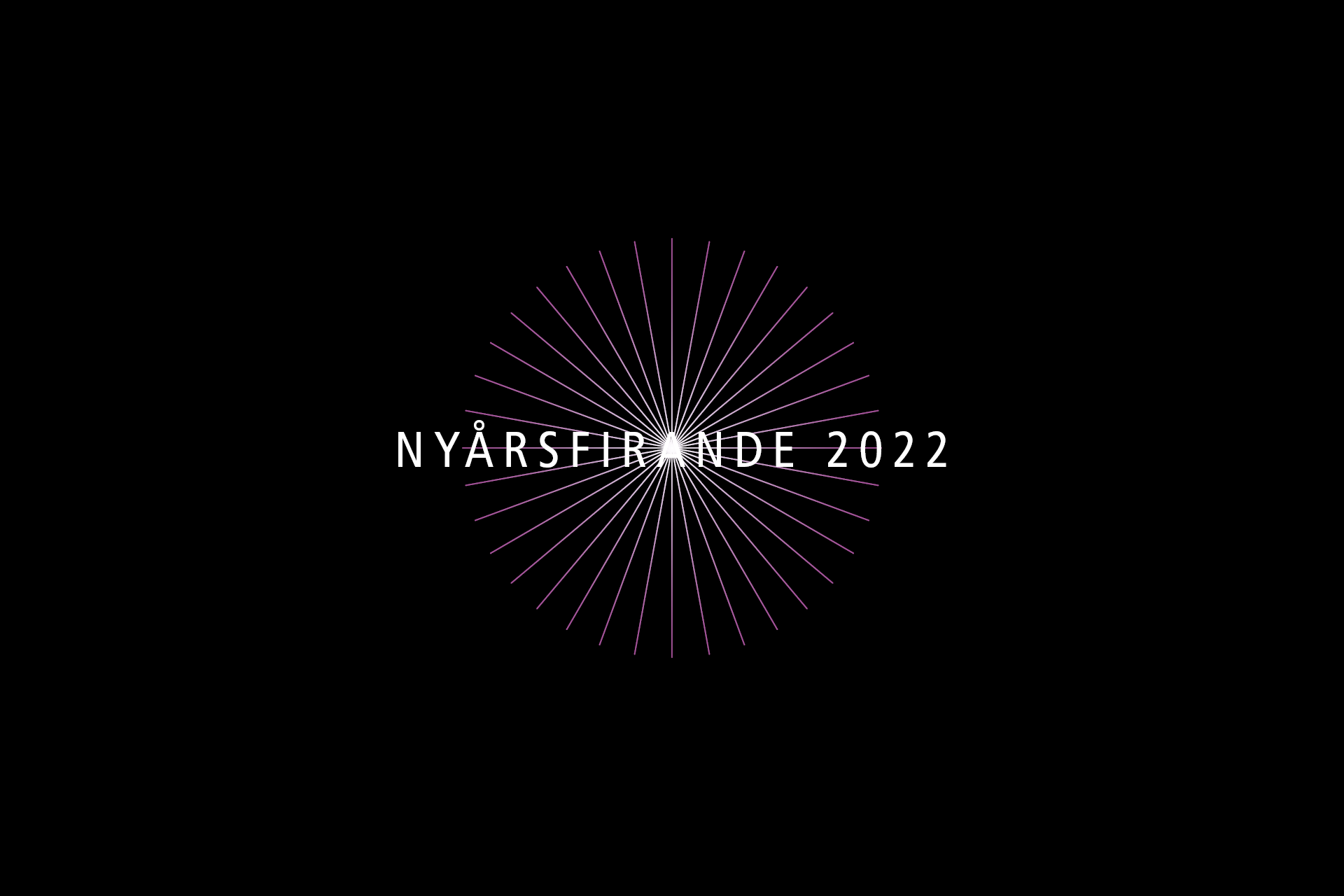 Logga nyårsfirande 2022