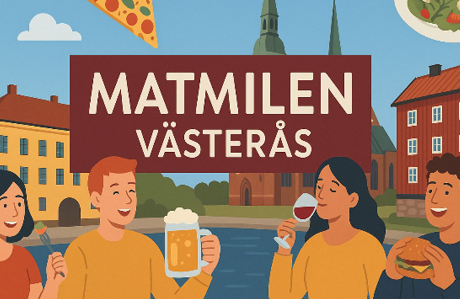 Illustration för evenemanget Matmilen Västerås.