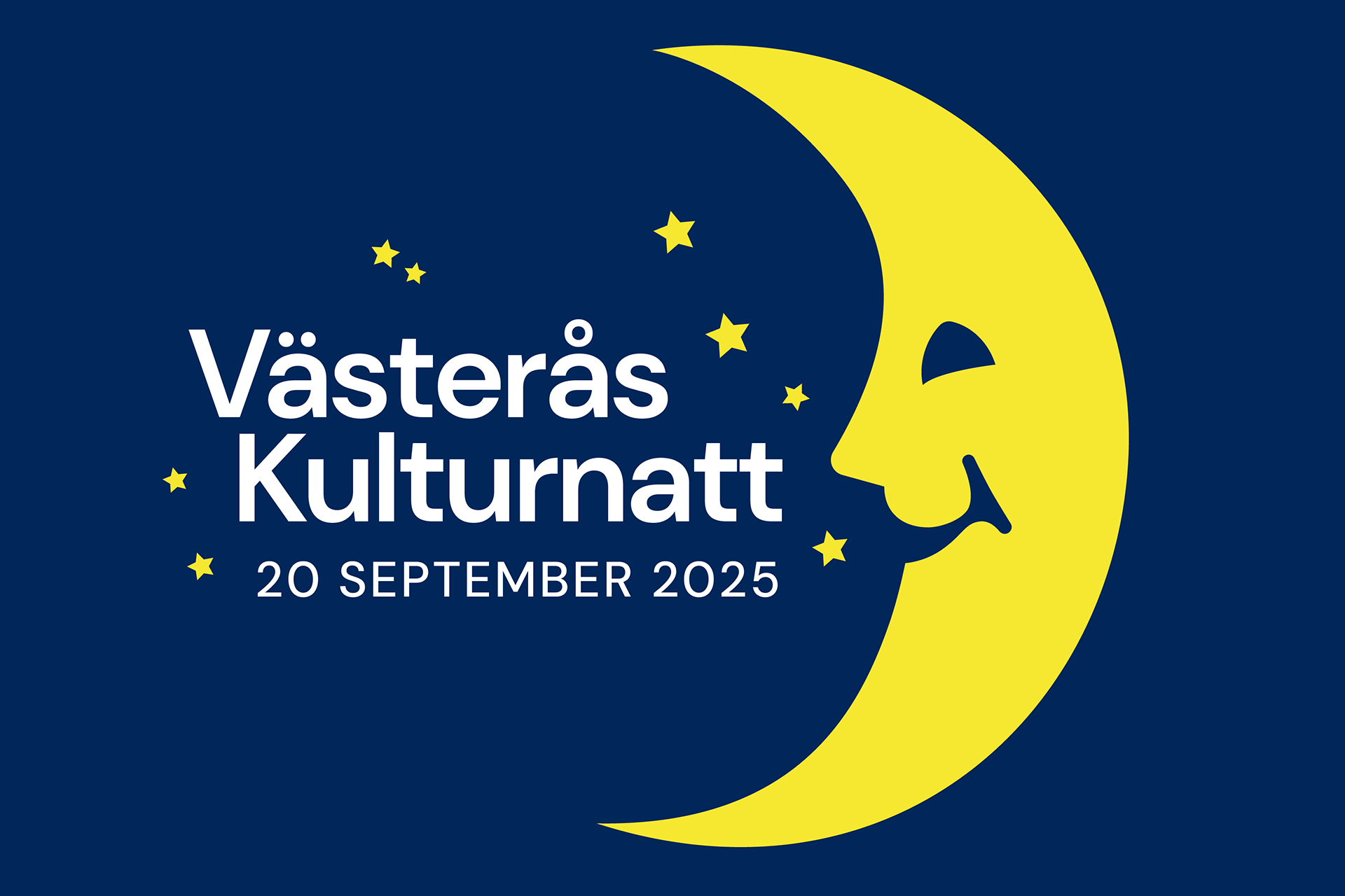 Grafisk logotyp för Västerås kulturnatt