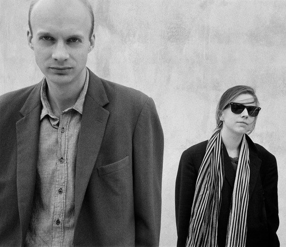 Pressbild på Johan Widén och Sophie Tottie i Malmö 1988