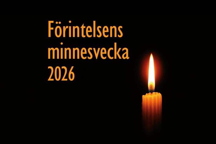 Pressbild för Förintelsens minnesvecka 2026.