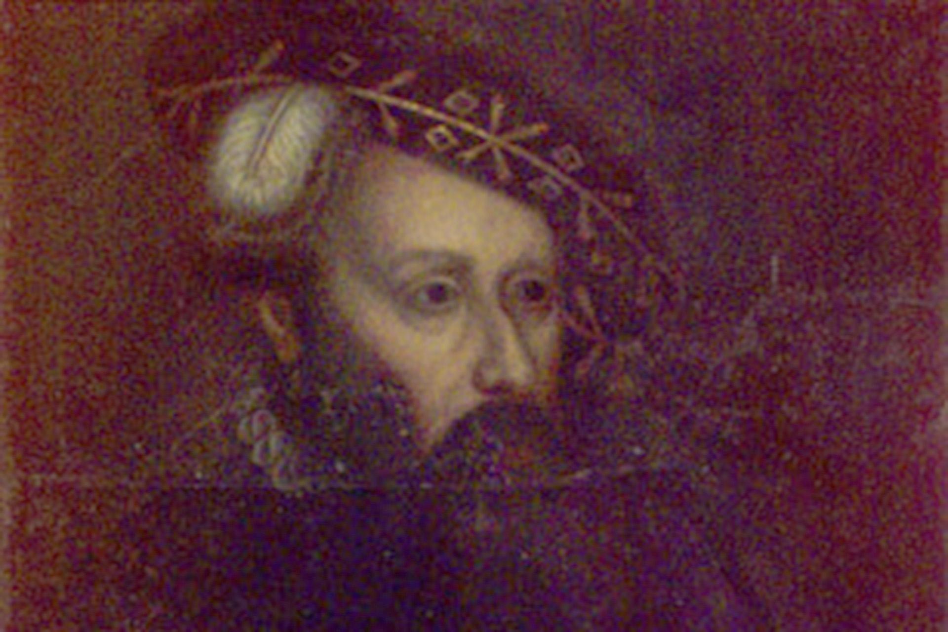 Porträtt av Gustav Vasa, oljemålning från 1600tal.