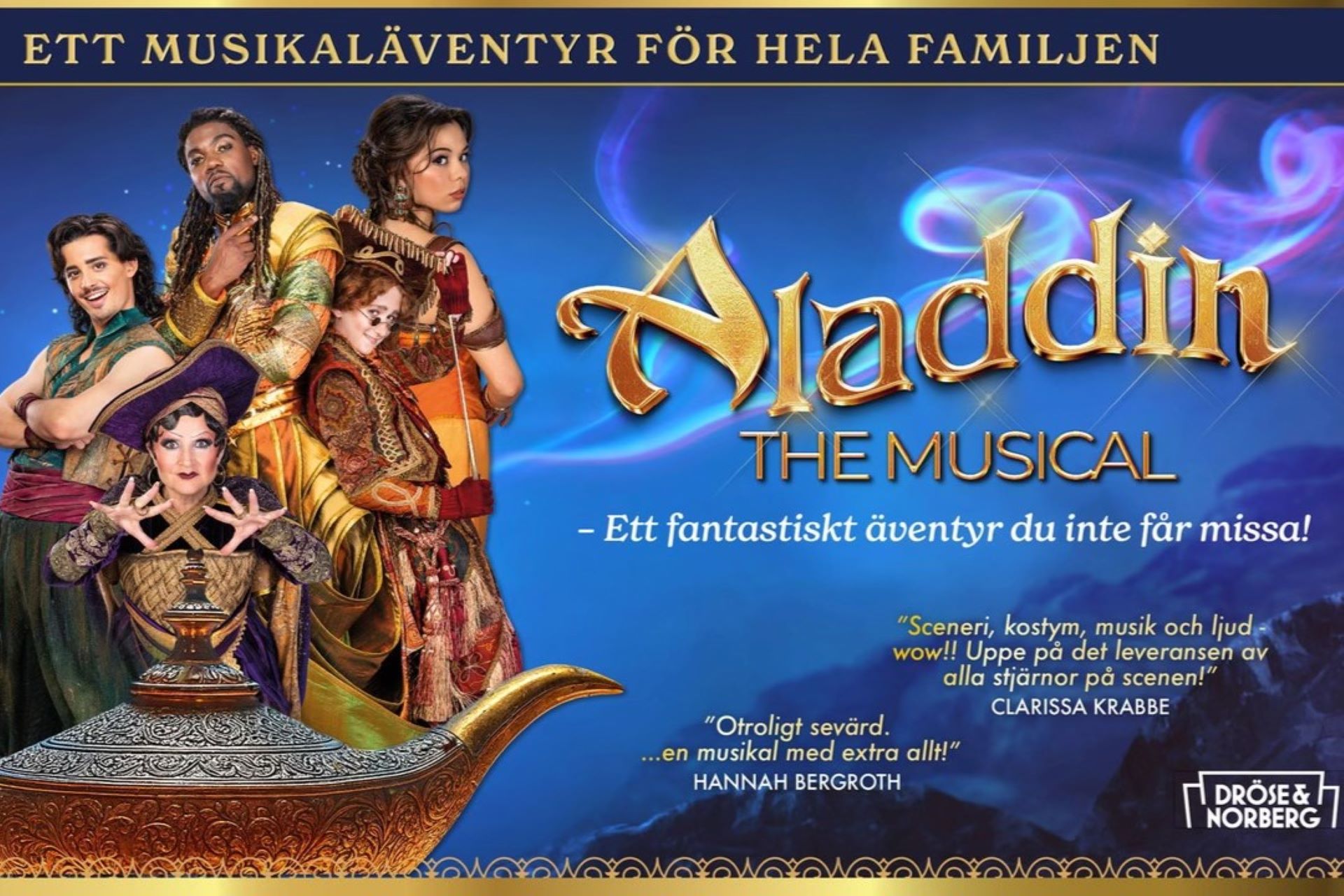 Pressbild för Aladdin The Musical.