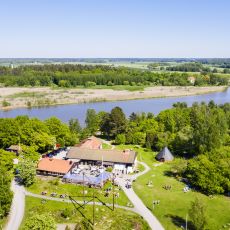 Björnögården från ovan.