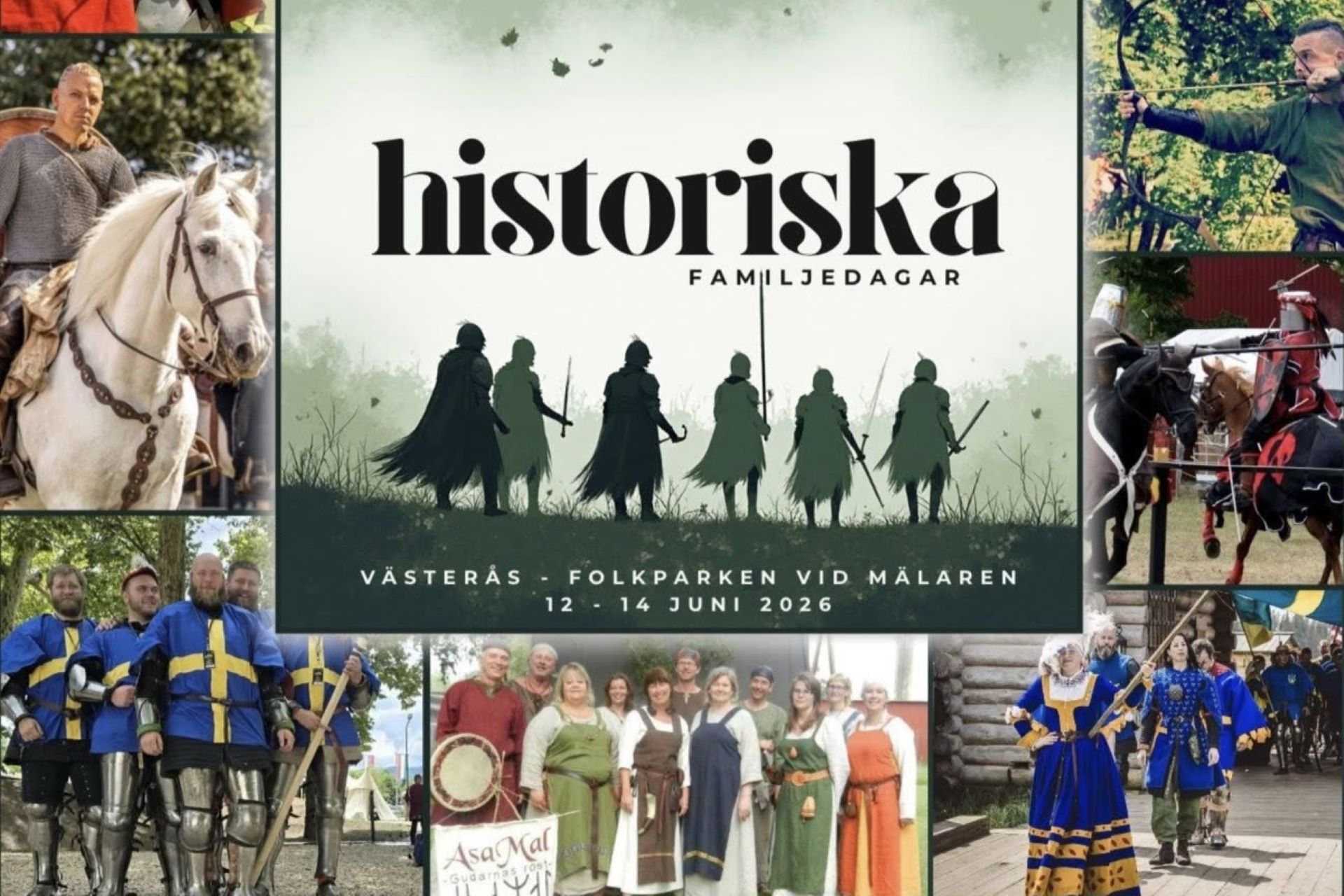 Pressbild för Historiska familjedagar.