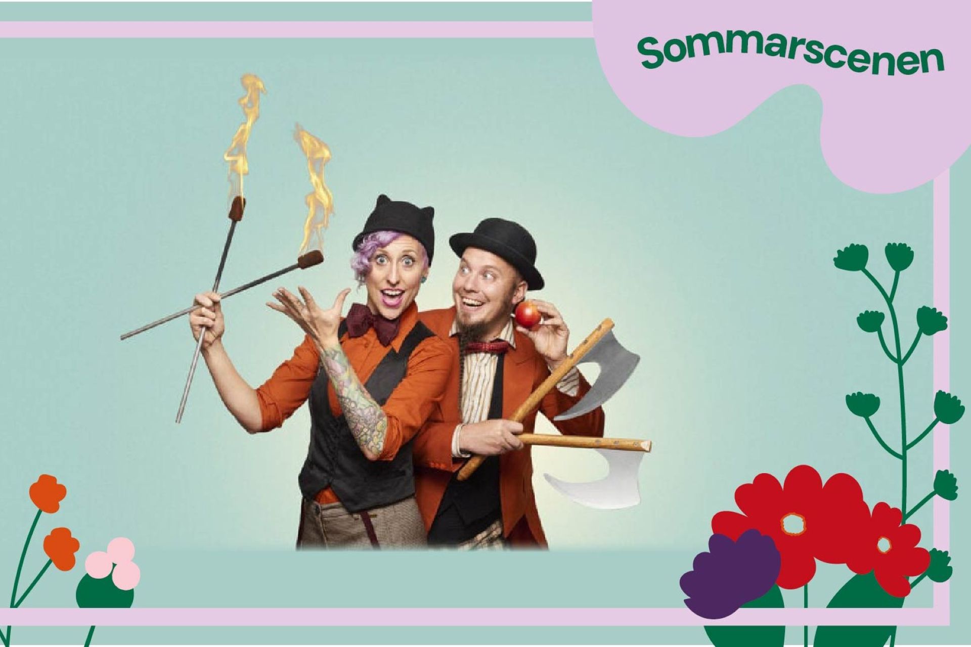 Sommarscenen pressbild med Trix.
