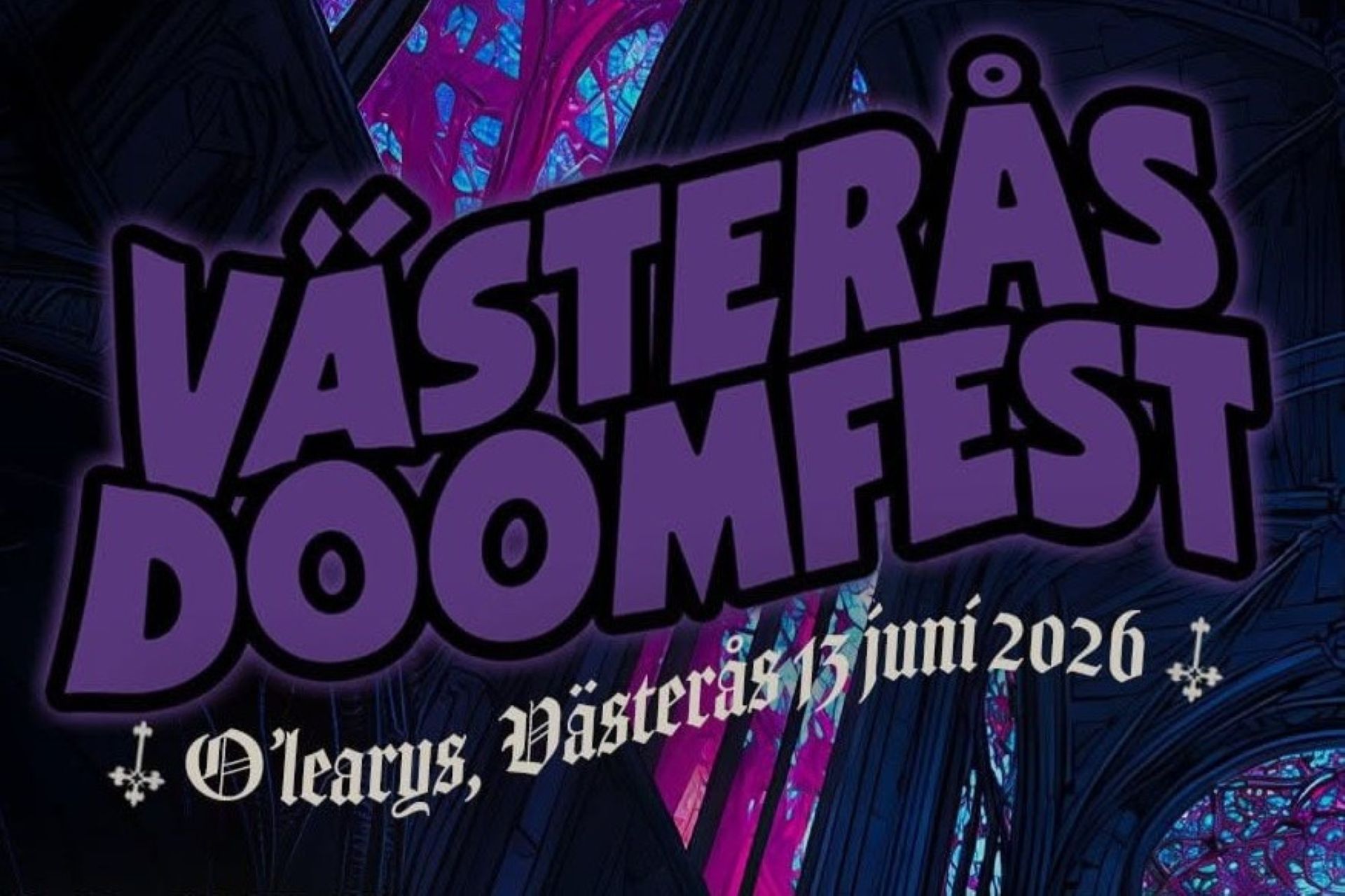 Pressbild för Västerås Doomfest 2026.
