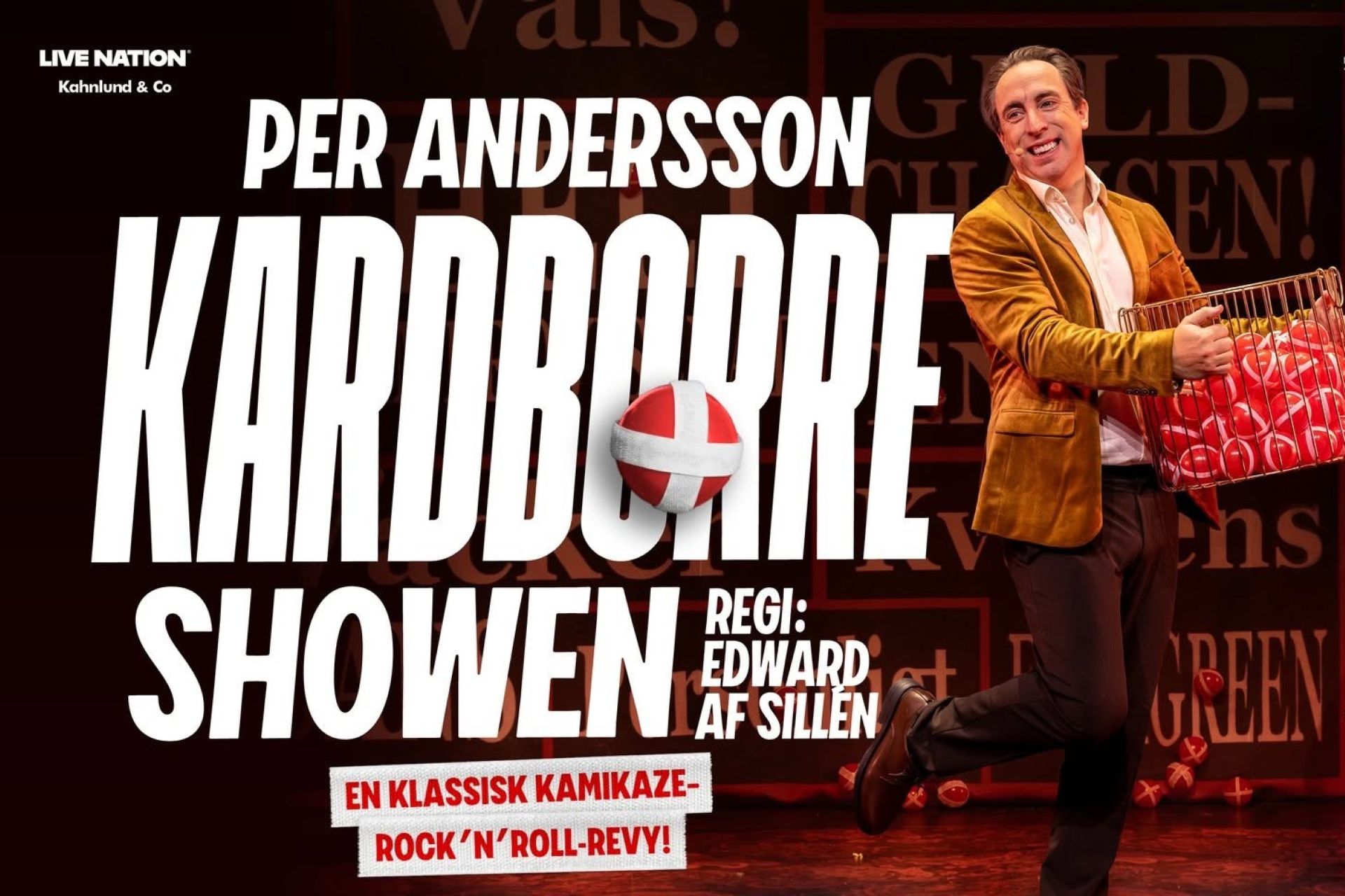 Pressbild för Per Andersson: Kardborreshowen.