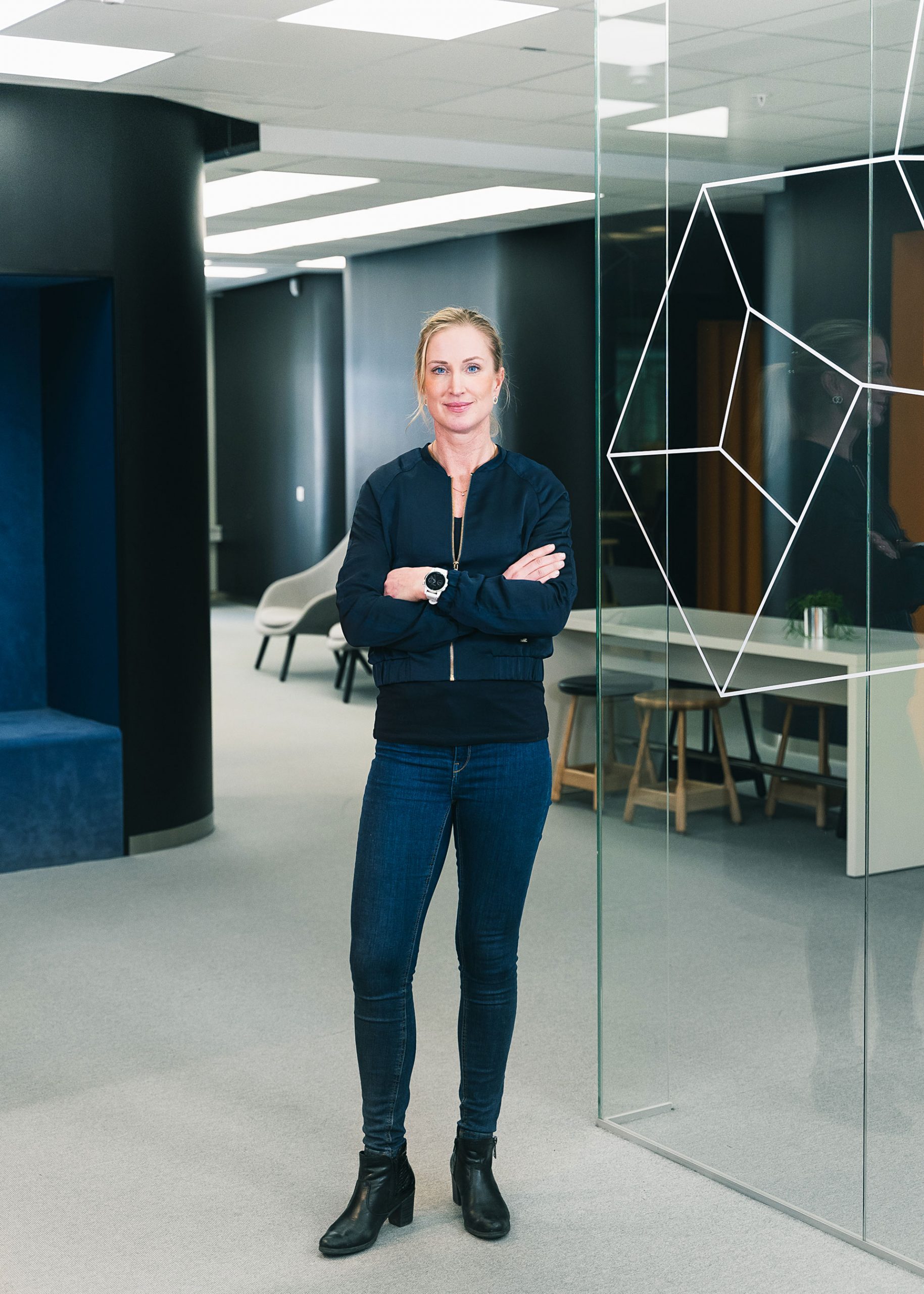 Åsa Nordin, VD Robotdalen. Fotograf: Matilda Hildingsson Åsa Nordin, VD Robotdalen. Fotograf: Matilda Hildingsson